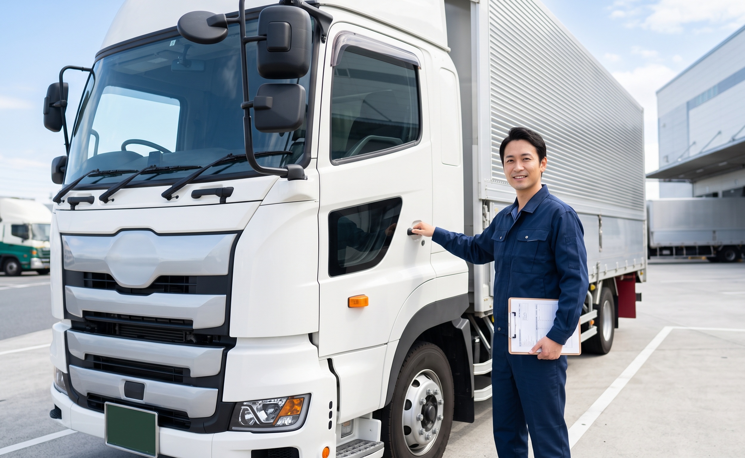 株式会社ナカノ商会 愛知県名古屋市港区泰明町1-5.の正社員 大型トラックドライバー求人イメージ