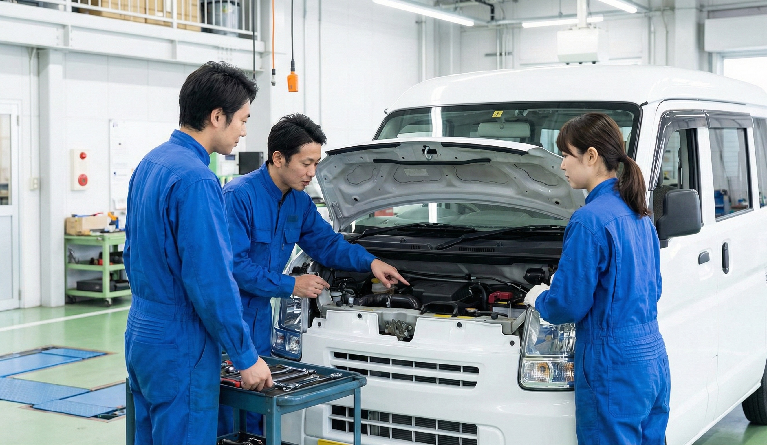 日本郵便メンテナンス株式会社 東京都江東区新砂2-5-21日本郵便メンテナンス株式会社　東京支店の正社員 自動車整備士求人イメージ