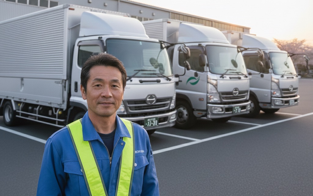 株式会社サンコー流通センター 東京都江戸川区臨海町4丁目2番2号株式会社サンコー流通センター　本社の正社員 大型トラックドライバー求人イメージ