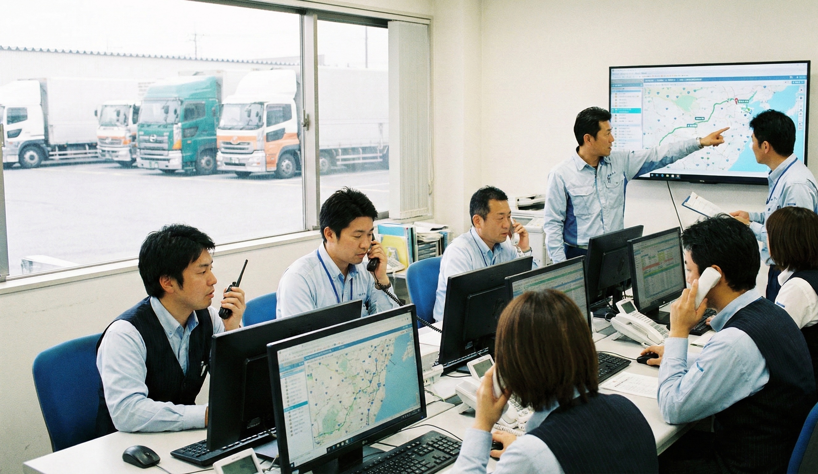 吉田海運株式会社 千葉県八千代市島田台785-28吉田海運株式会社　千葉営業所の正社員 配車スタッフの求人情報イメージ1