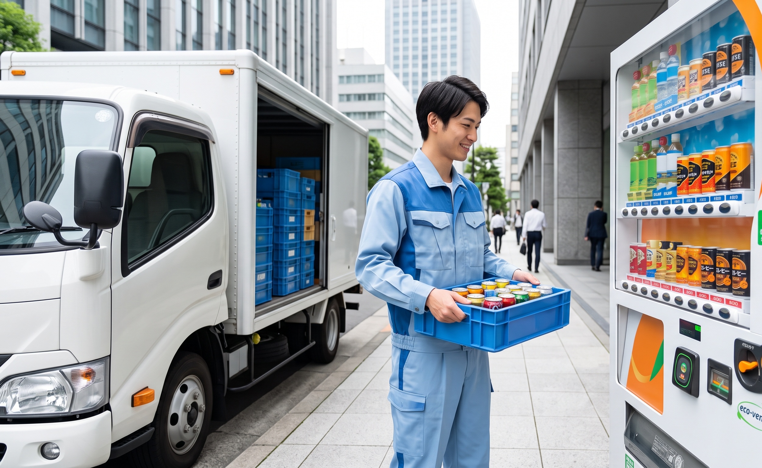 ダイドードリンコ株式会社東京本部 東京都調布市佐須町4-17-1の正社員 小型トラックドライバー求人イメージ