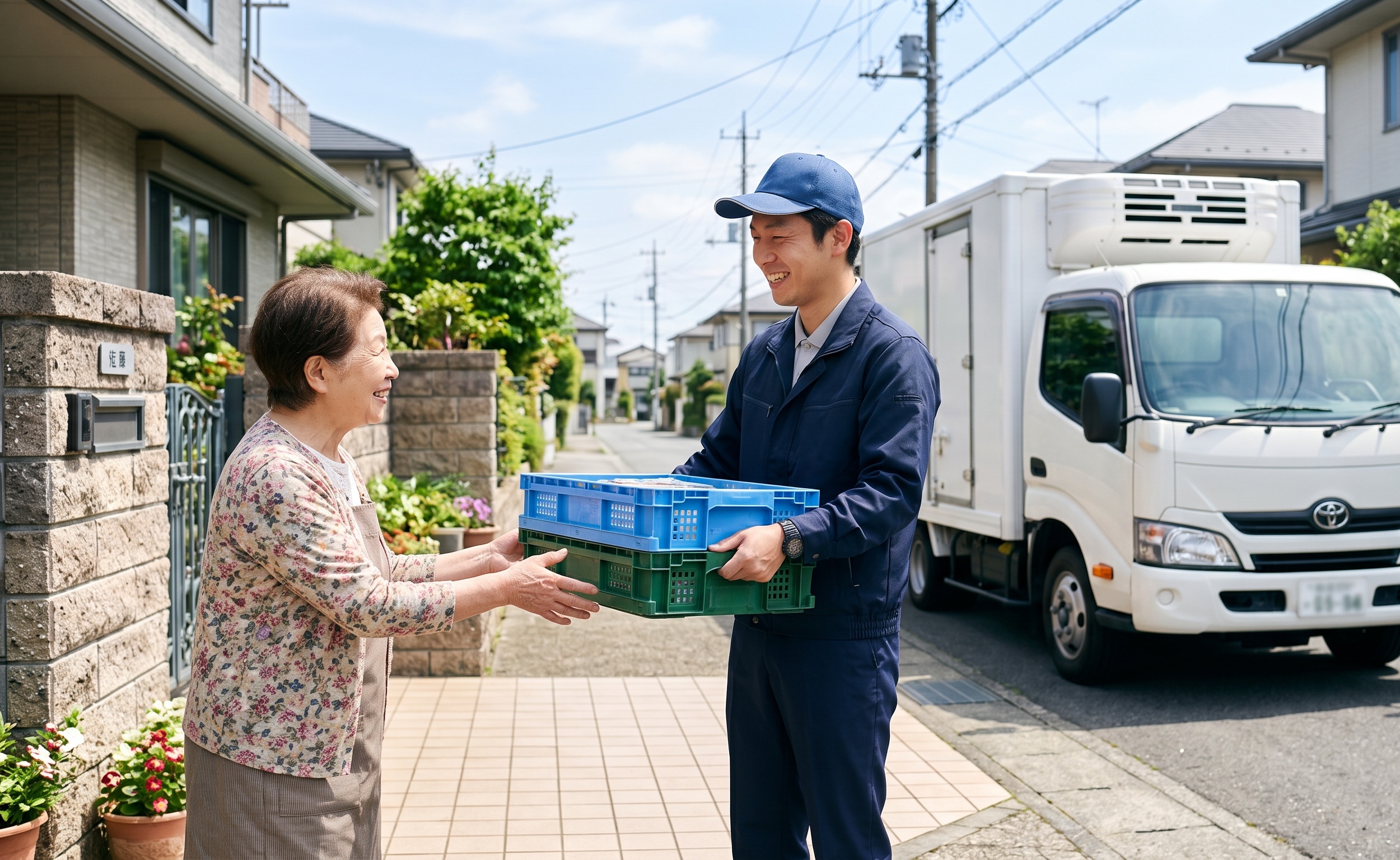 イオンネクストデリバリー株式会社 千葉県市川市二俣678-55ESR市川ディストリビュ-ションセンタ-D棟3階の正社員 小型トラックドライバー求人イメージ