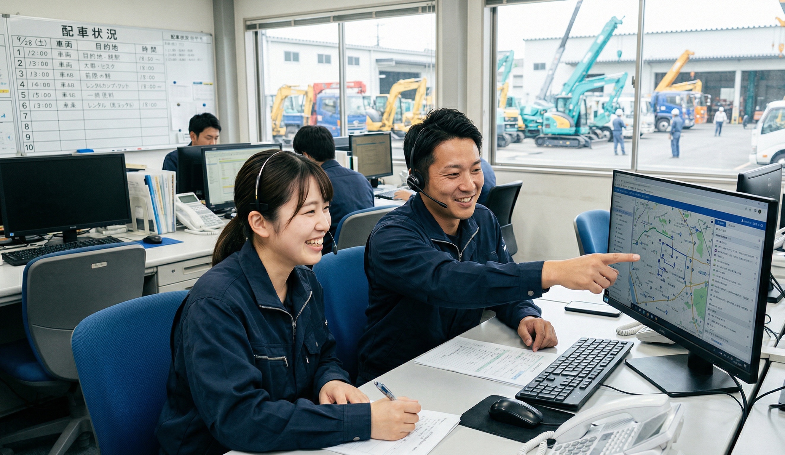 株式会社レンタルのニッケン 東京都港区東新橋1-9-1東京汐留ビルディング19階の正社員 配車スタッフの求人情報イメージ1