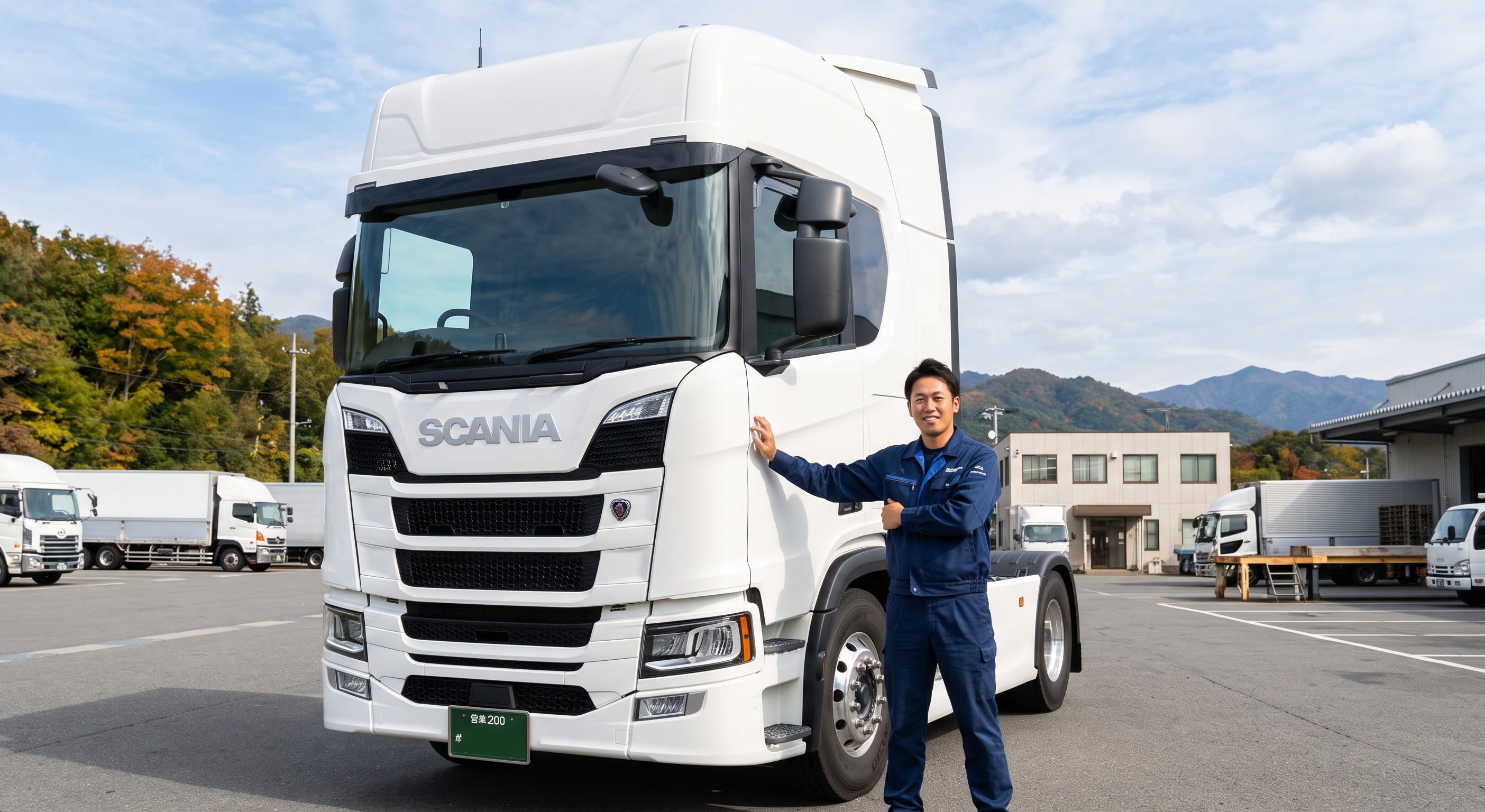 憧れの「スカニア」に乗れる会社へ！トラックドライバーが理想の職場を引き寄せる転職術