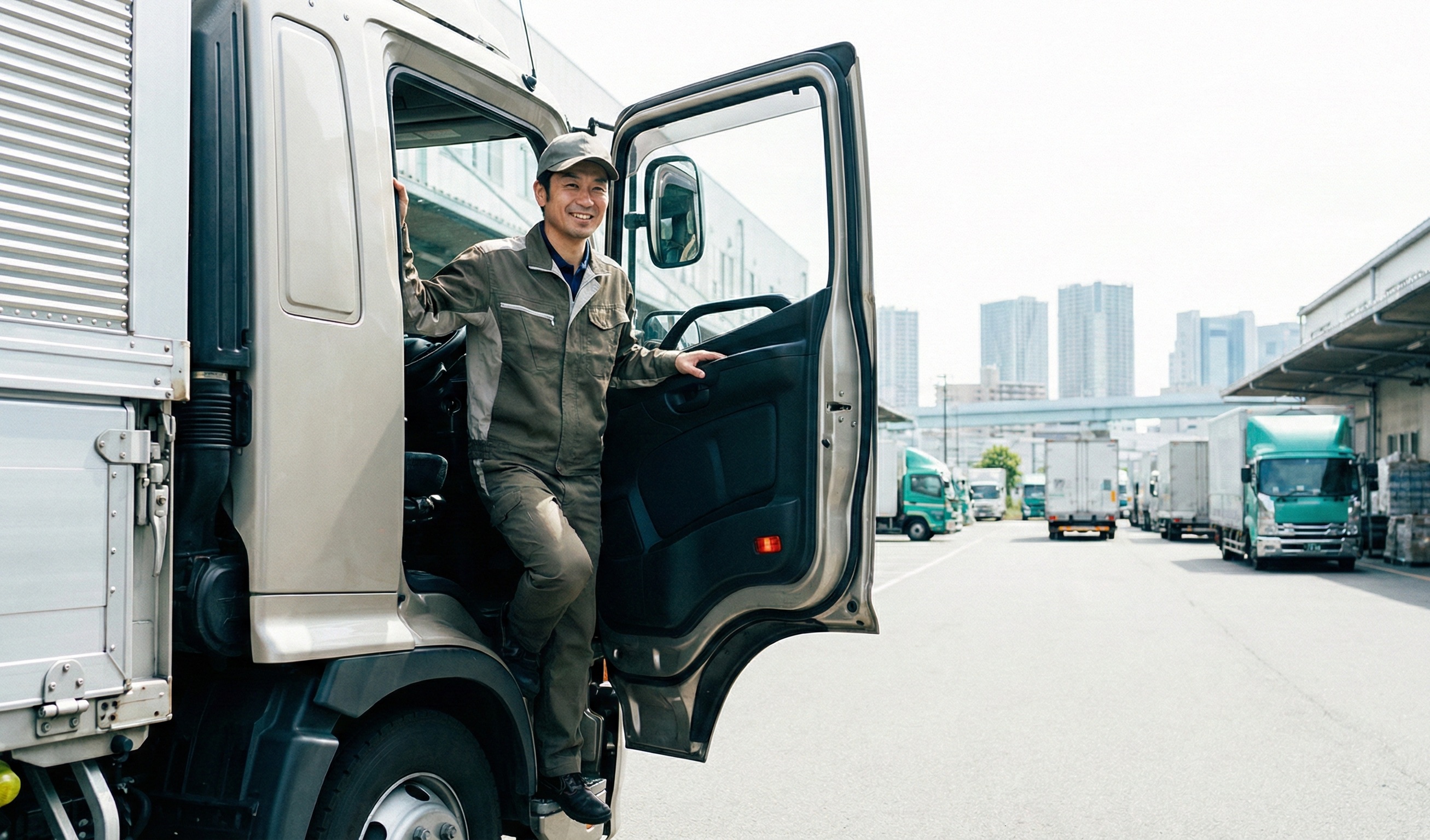 美友起梱包有限会社 愛知県小牧市下小針天神1丁目129の正社員 中型トラックドライバー求人イメージ