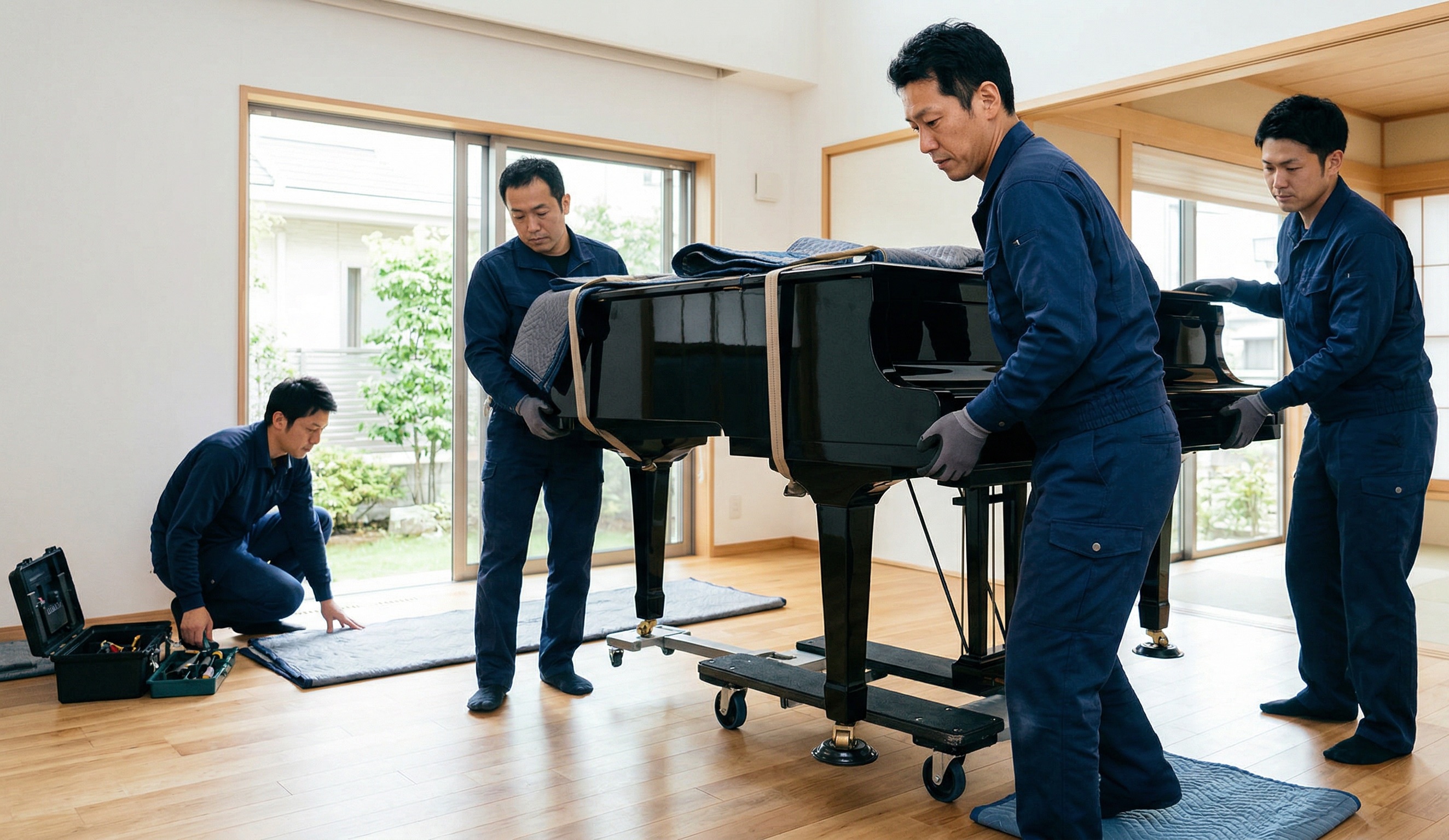 池田ピアノ運送株式会社 静岡県静岡市駿河区中島1175-1静岡営業所の正社員 小型トラックドライバー求人イメージ