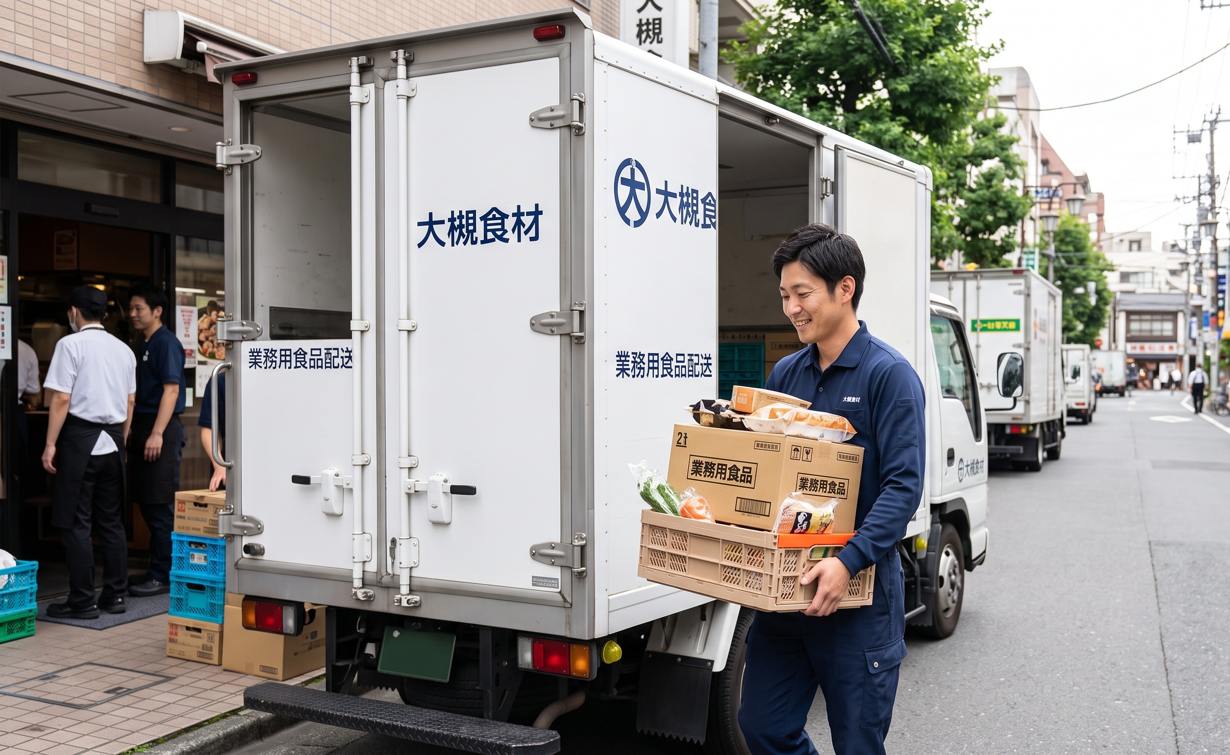 大槻食材株式会社 北海道小樽市銭函5丁目64番1の正社員 小型トラックドライバー求人イメージ