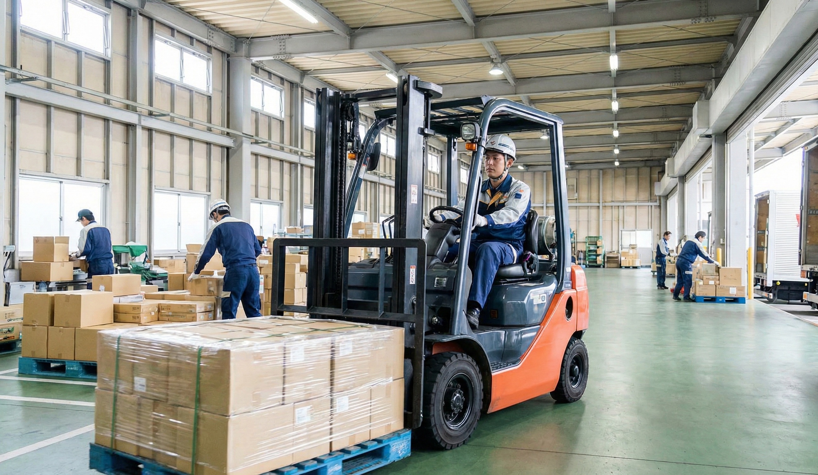 日ノ丸西濃運輸株式会社 大阪府茨木市宮島2-5-1北大阪トラックタ-ミナル第12棟 日ノ丸西濃運輸株式会社　北大阪支店の正社員 フォークリフトオペレーターの求人情報イメージ1