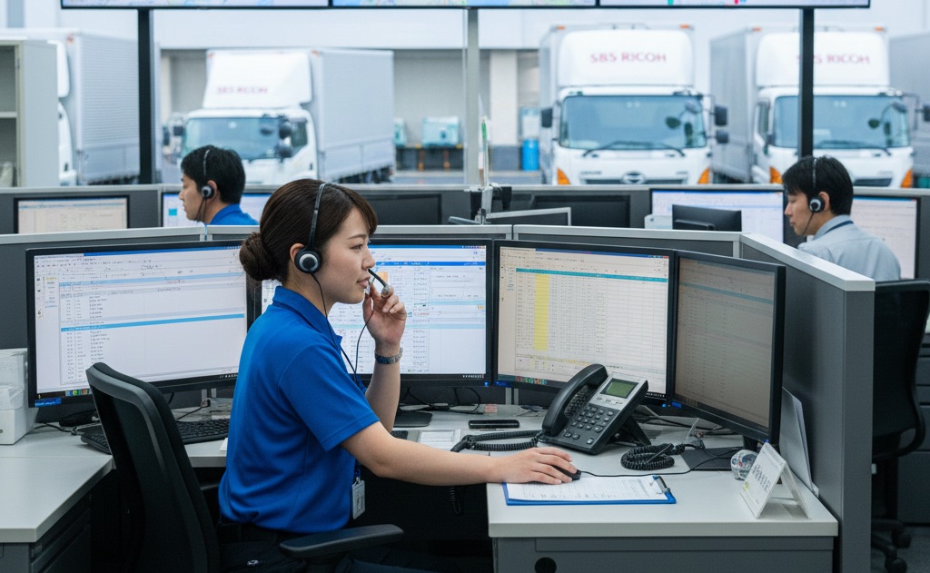 SBSネクサード株式会社 東京都大田区城南島7-3-2SBSリコーロジスティクス株式会社　城南営業所の正社員 配車スタッフの求人情報イメージ1