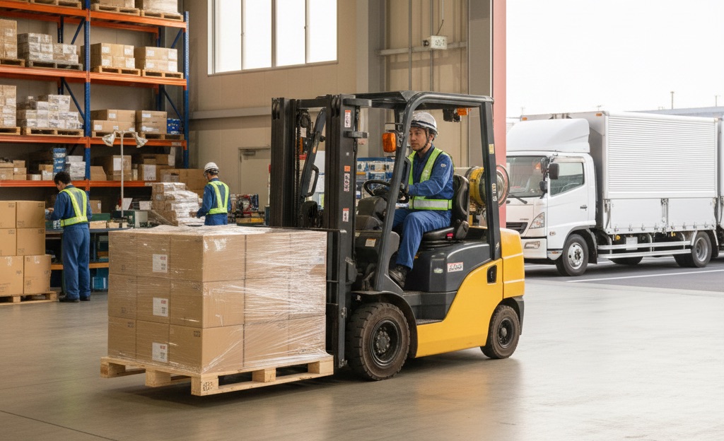 株式会社ロジネットジャパン東日本 東京都大田区京浜島3丁目3番12号株式会社ロジネットジャパン東日本　京浜島倉庫の正社員 フォークリフトオペレーター 倉庫作業員の求人情報イメージ1