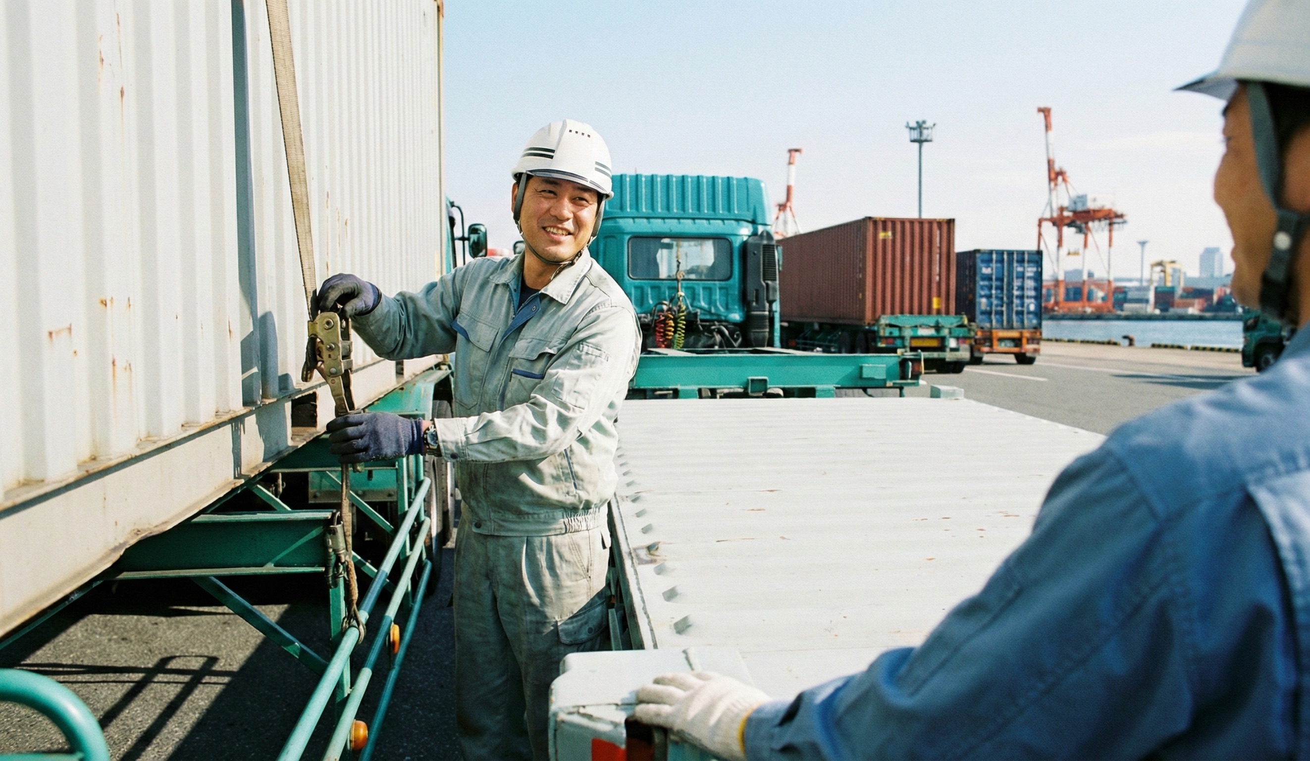 株式会社サンキュウ・トランスポート・東京 神奈川県横浜市中区本牧ふ頭9-88山九横浜支店横浜ロジスティクスセンタ-内 株の正社員 トレーラーの求人情報イメージ1