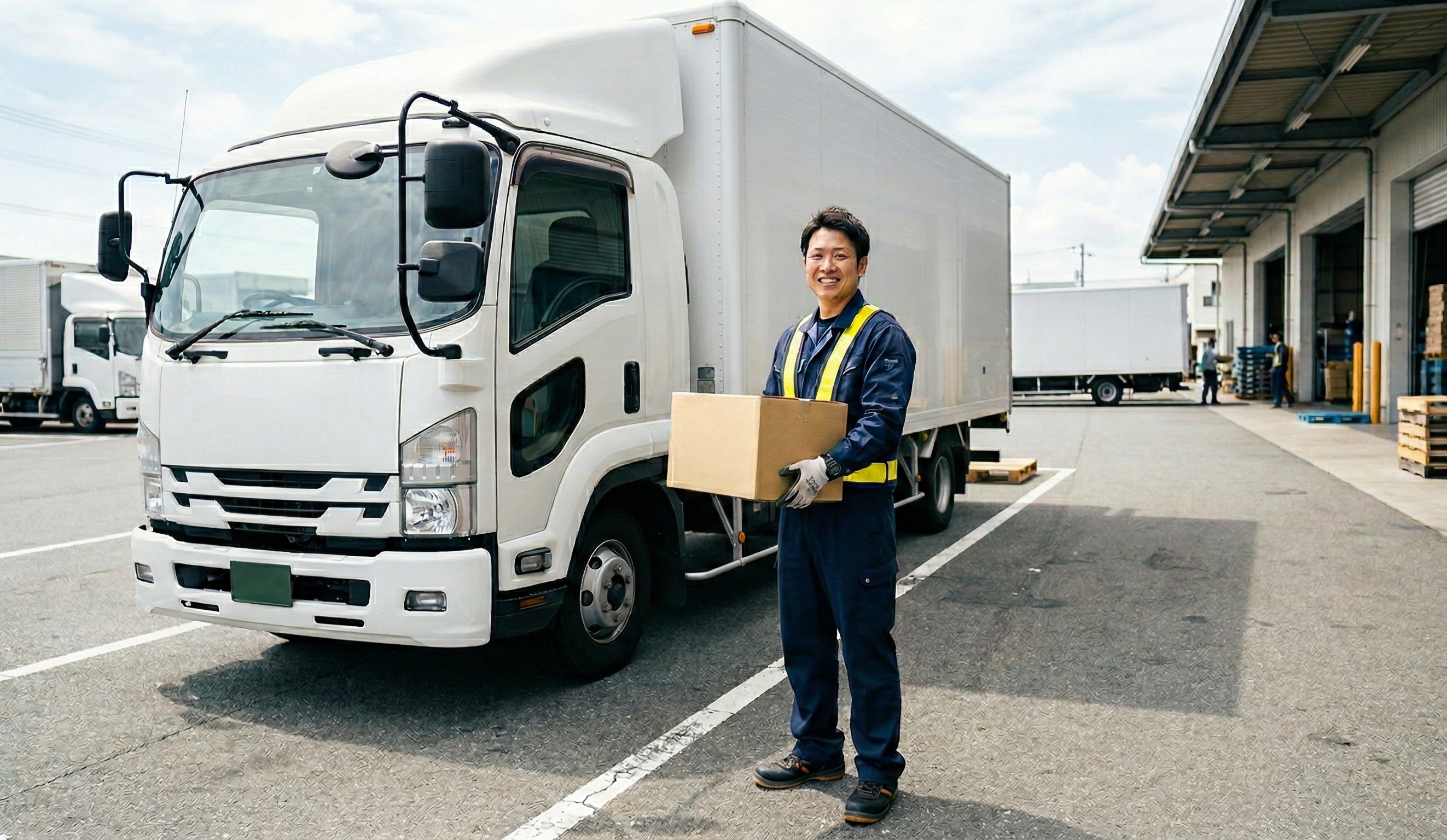 中越運送株式会社 東京都江東区東雲1-8-19深川営業所の正社員 中型トラックドライバー求人イメージ