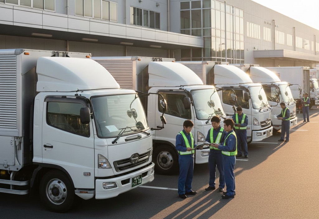 株式会社ロジネットジャパン東日本 東京都板橋区高島平6-1-1板橋トラックタ-ミナル新1号棟 株式会社ロジネットジャパン東日本　板橋営業所（株式会社LNJ関東）の正社員 大型トラックドライバー求人イメージ