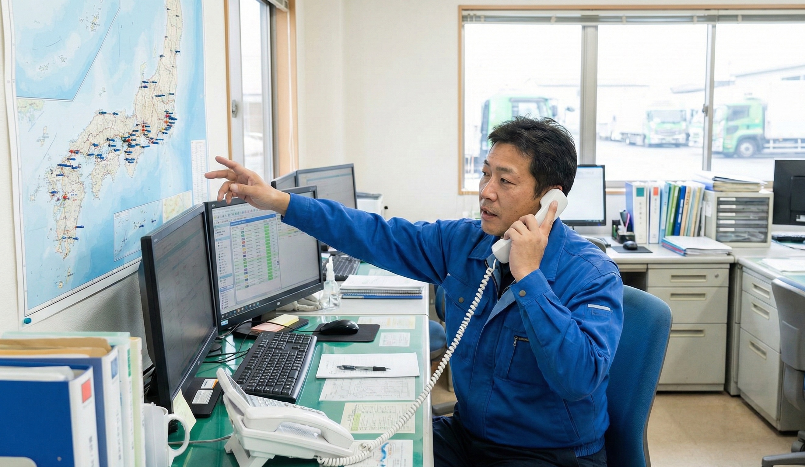 運輸情報グループ株式会社 岐阜県岐阜市神田町1-1-5の正社員 配車スタッフ求人イメージ