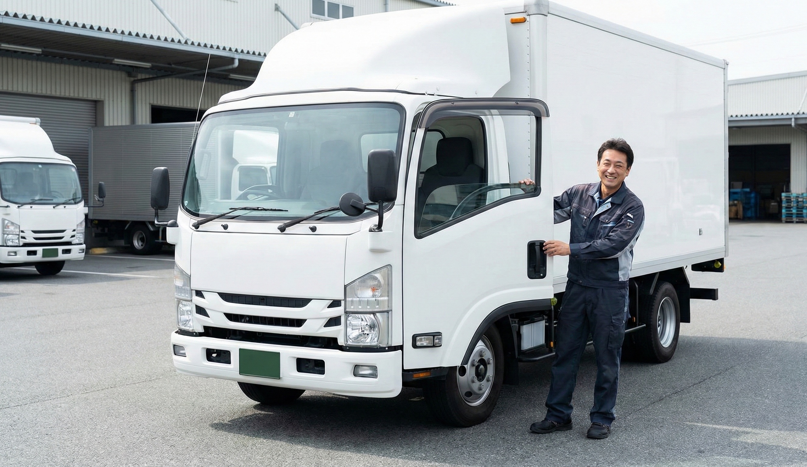 有限会社うおみ 埼玉県新座市野火止二丁目8有限会社　うおみ　埼玉営業所の正社員 中型トラックドライバー求人イメージ