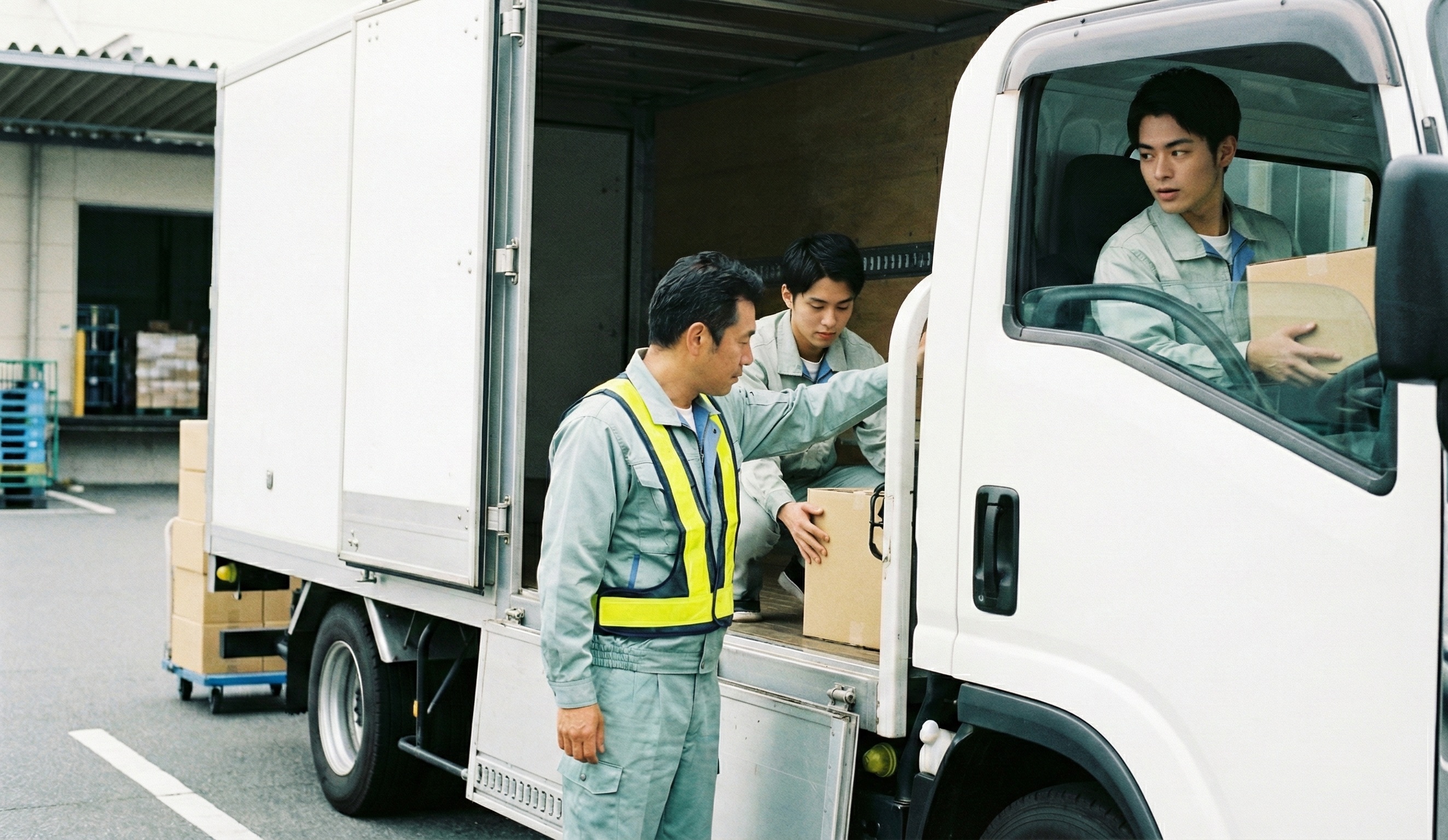 SBSネクサード株式会社 東京都江東区新木場2-13-10の正社員 中型トラックドライバー ワンボックスドライバー求人イメージ