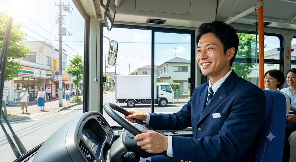 街を走る！バスドライバーへの転職完全ガイド｜必要な免許から働き方の魅力を徹底解説