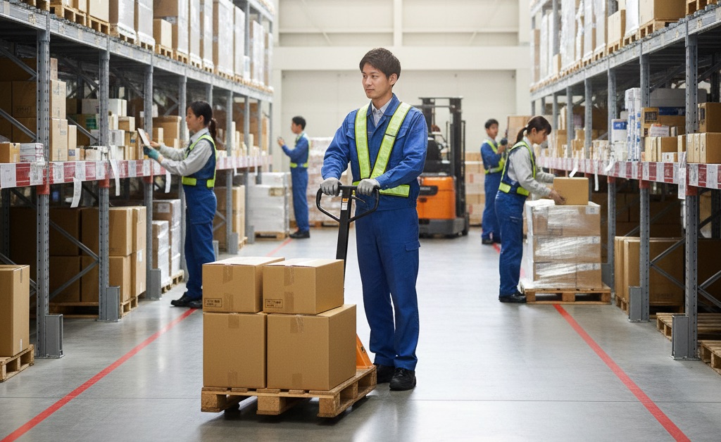 株式会社ジェイアール東日本物流 千葉県市川市高浜町1番地の契約社員 倉庫作業員求人イメージ