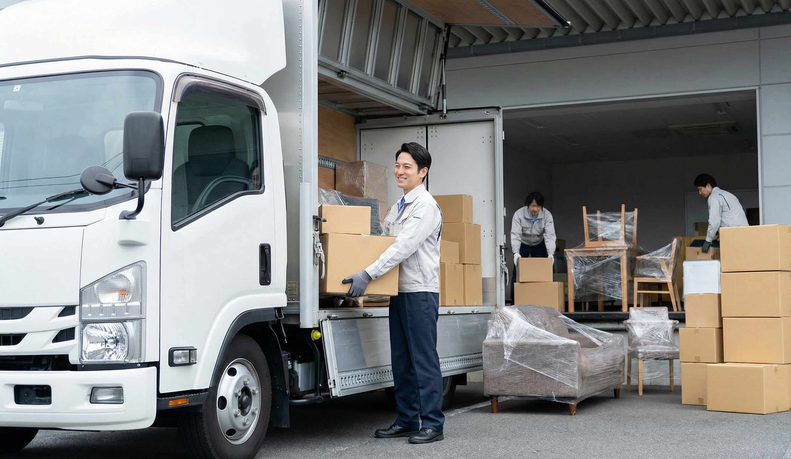 アートセッティングデリバリー株式会社 （複数拠点あり）の正社員 中型トラックドライバーの求人情報イメージ1